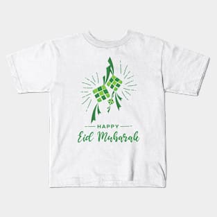 Happy Eid Mubarak Idul Fitri Ramadhan Kids T-Shirt